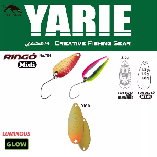 Yarie 704 Ringo Midi 1,8gr YM5 Fruit Mandarin žlica vabnica