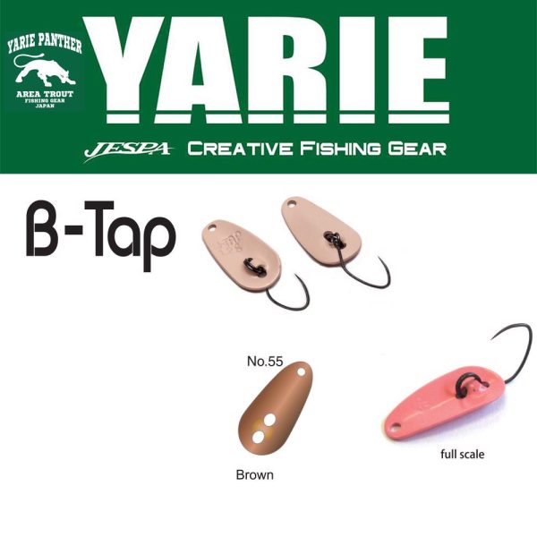 Yarie 705 B-Tap 1,2gr 55 Brown Žlica Vaba