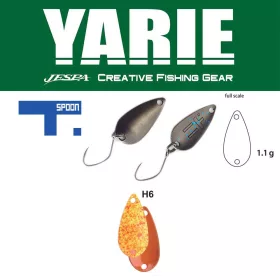 Yarie 706 T-Spoon 1,1gr H6 Daidai Squash Žlica Vaba