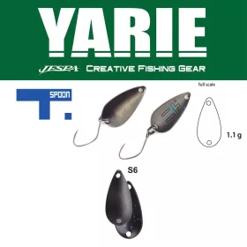 Yarie 706 T-Spoon 1,1gr S6 Ganmeta Jewel Žlica Vaba