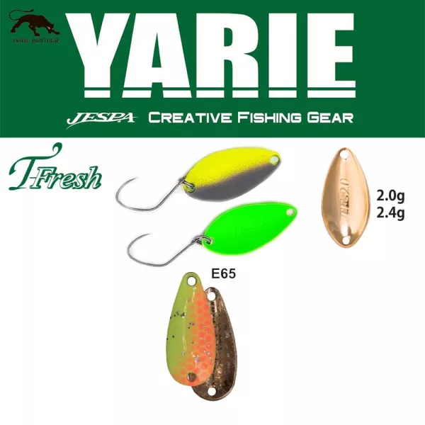 Yarie 708T T-Fresh 2,4gr E65 Second Lemon Žlica Vaba