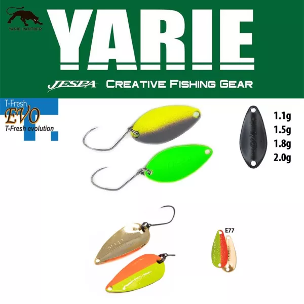 Yarie 708T T-Fresh 2,4gr E77 Half Mac Žlica Vaba