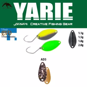 Yarie 710T T-Fresh Evo 1,1gr AD3 Saku Pellet Žlica Blinker