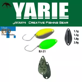 Yarie 710T T-Fresh Evo 1,1gr BJ-21 Edamame Žlica Blinker