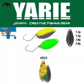   Yarie 710T T-Fresh Evo 1,5gr AD23 Monkey Banana Žlica Bleščivka