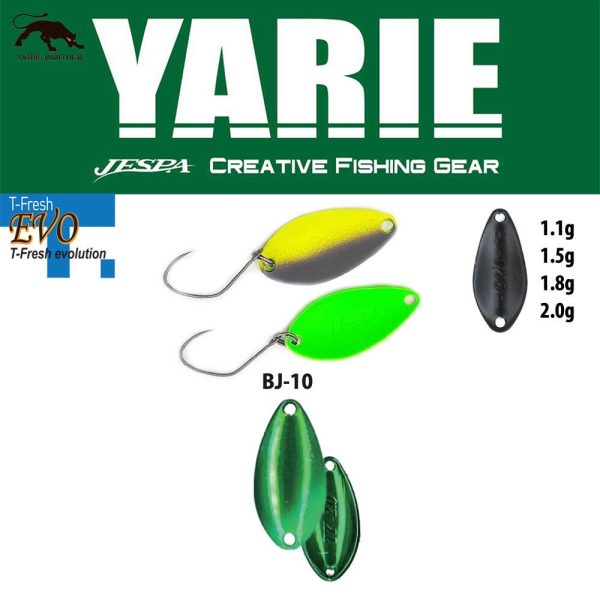 Yarie 710T T-Fresh Evo 1,5gr BJ-10 Uesama Žlica Vobler