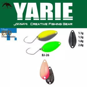 Yarie 710T T-Fresh Evo 1,5gr BJ-26 Noriko žlica vobler