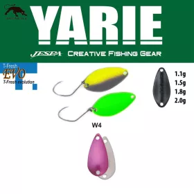 Yarie 710T T-Fresh Evo 1,5gr W4 Norinori Pink Žlica Vaba