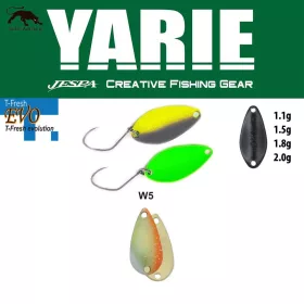   Yarie 710T T-Fresh Evo 1,5gr W5 Melon Short Žlička za vabljenje