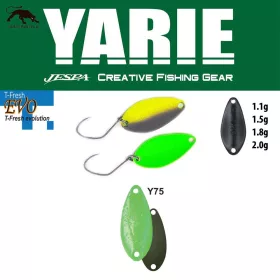 Yarie 710T T-Fresh Evo 1,5gr Y75 Green Hololume Žlica Vaba