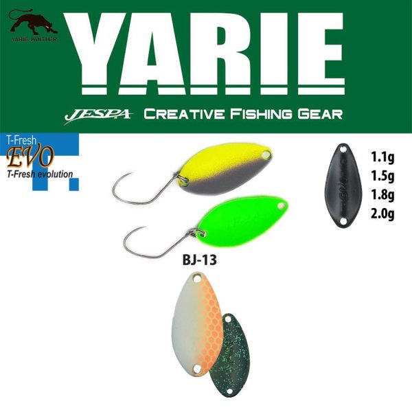 Yarie 710T T-Fresh Evo 1,8gr BJ-13 Shigeo Žlica vaba