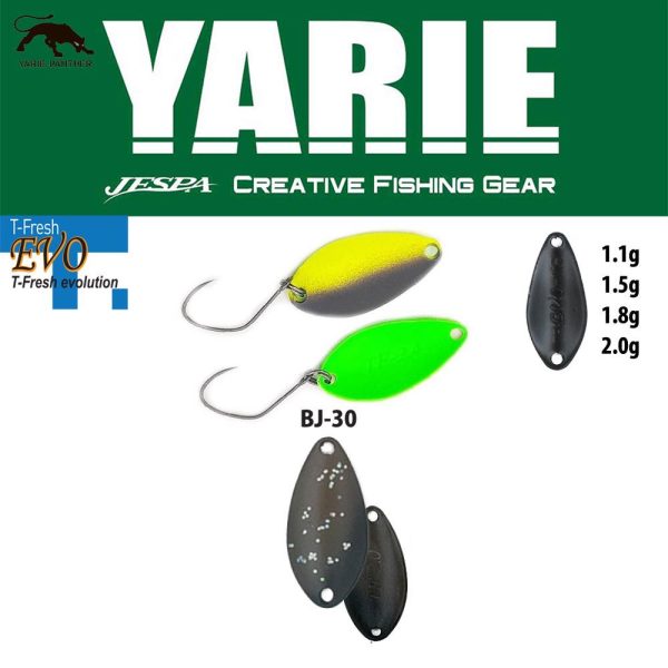 Yarie 710T T-Fresh Evo 1,8gr BJ-30 Toichigi Brown Žlica Vaba