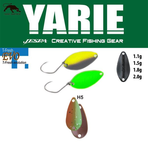 Yarie 710T T-Fresh Evo 1,8gr H5 Thirty-Eight Žlica Vaba