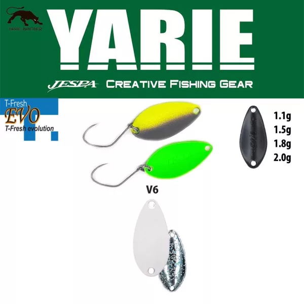 Yarie 710T T-Fresh Evo 1,8gr V6 Uzagin Žlica Vaba