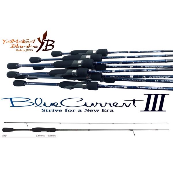 Yamaga Blanks Blue Current 60JR 1,83 7gr 2-delna vrtljiva palica