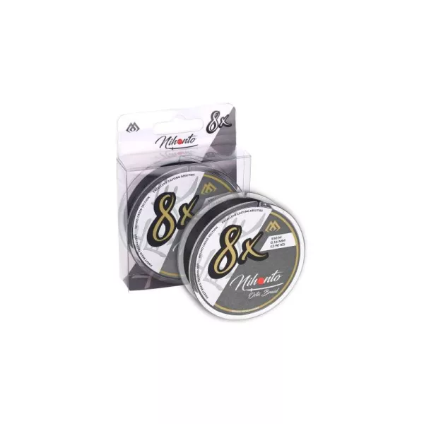 Mikado Nihonto Octa 0,26mm 150m Črna Pletena Glavna Vrvica