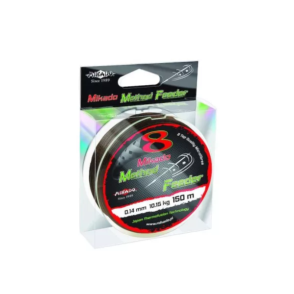Mikado Octa Method Feeder 0,14mm 150m Pletena glavna vrvica