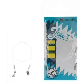   Mikado Jaws Fluorocarbon 25cm 15kg Predvez za plenilce 2 kosa